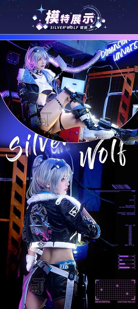 う*め様 スタレ 銀狼 コスプレ 衣装 靴 セット Amazon.co.jp: 崩壊：スターレイル 銀狼 コスプレ 靴 ブーツ